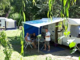 Camping car au Clair Matin
