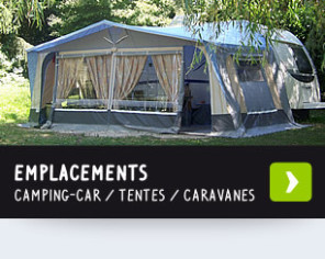 Emplacements camping, camping-car et résidents